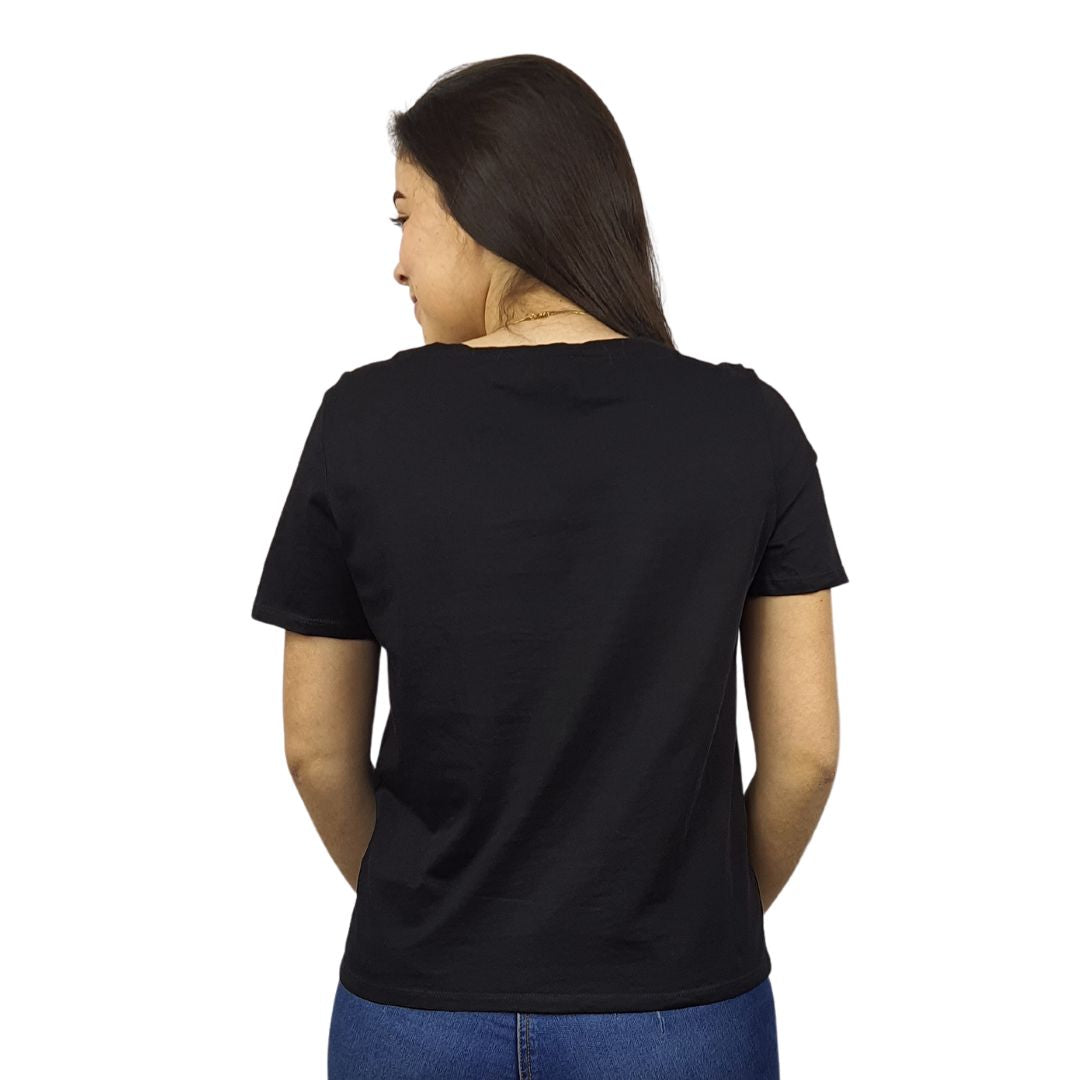 Polera Vero Moda Negro Style CHOICE PENCE S/S TOP(NC)-OR