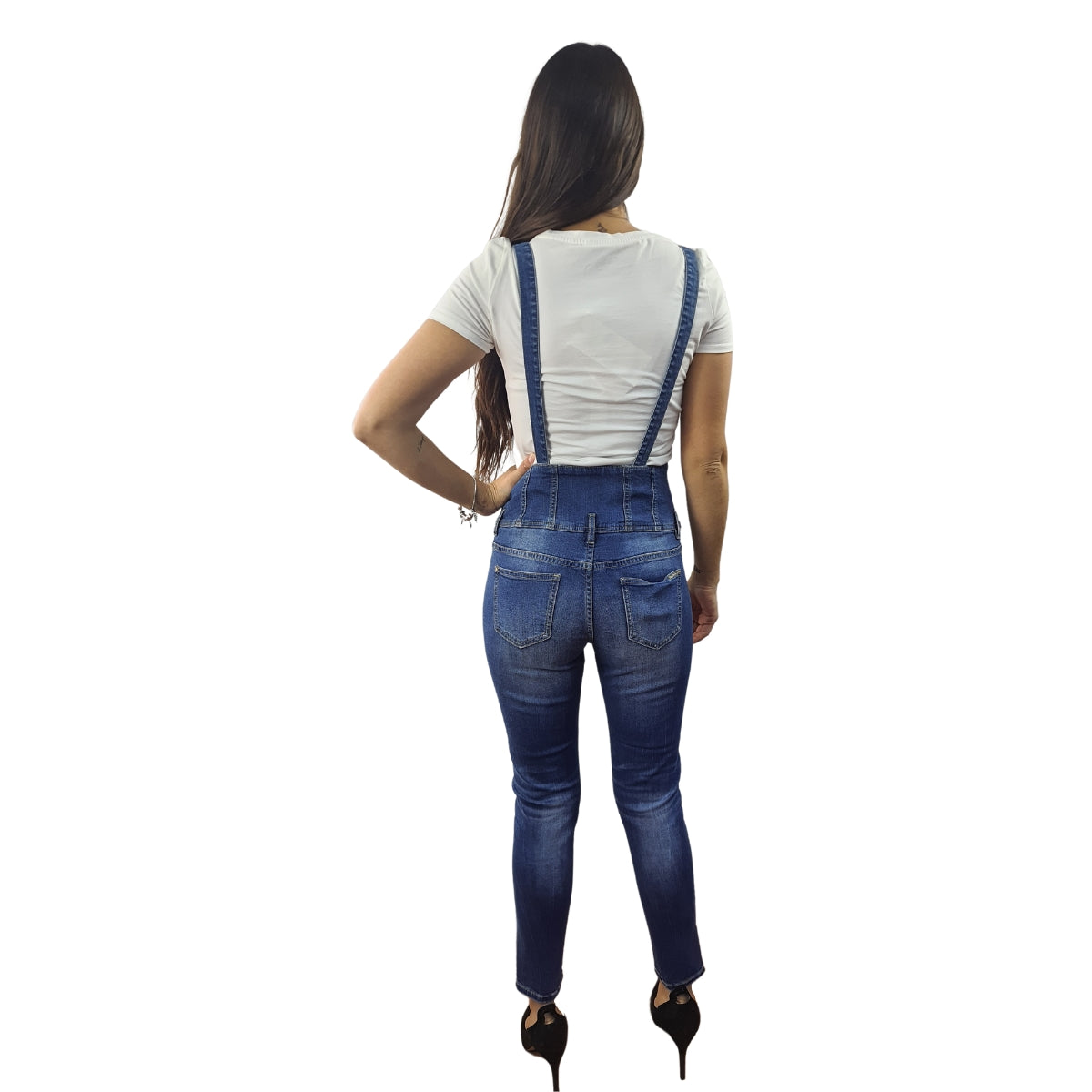 Jeans Vero Moda Azul Style RIVAS 9/10 HW X-SLIM JEANS(CR)