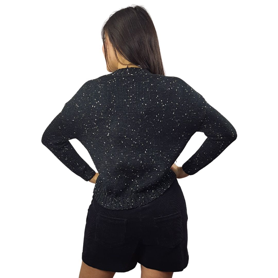 Sweater Vero Moda Negro Style SNOW L/S KNIT(UM)