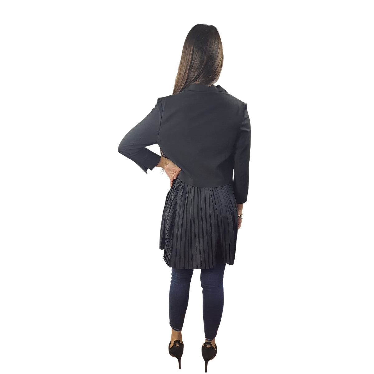 Blazer Vero Moda Negro Style TETHYS 3/4 BLAZER(VMC-TP-EC-3)