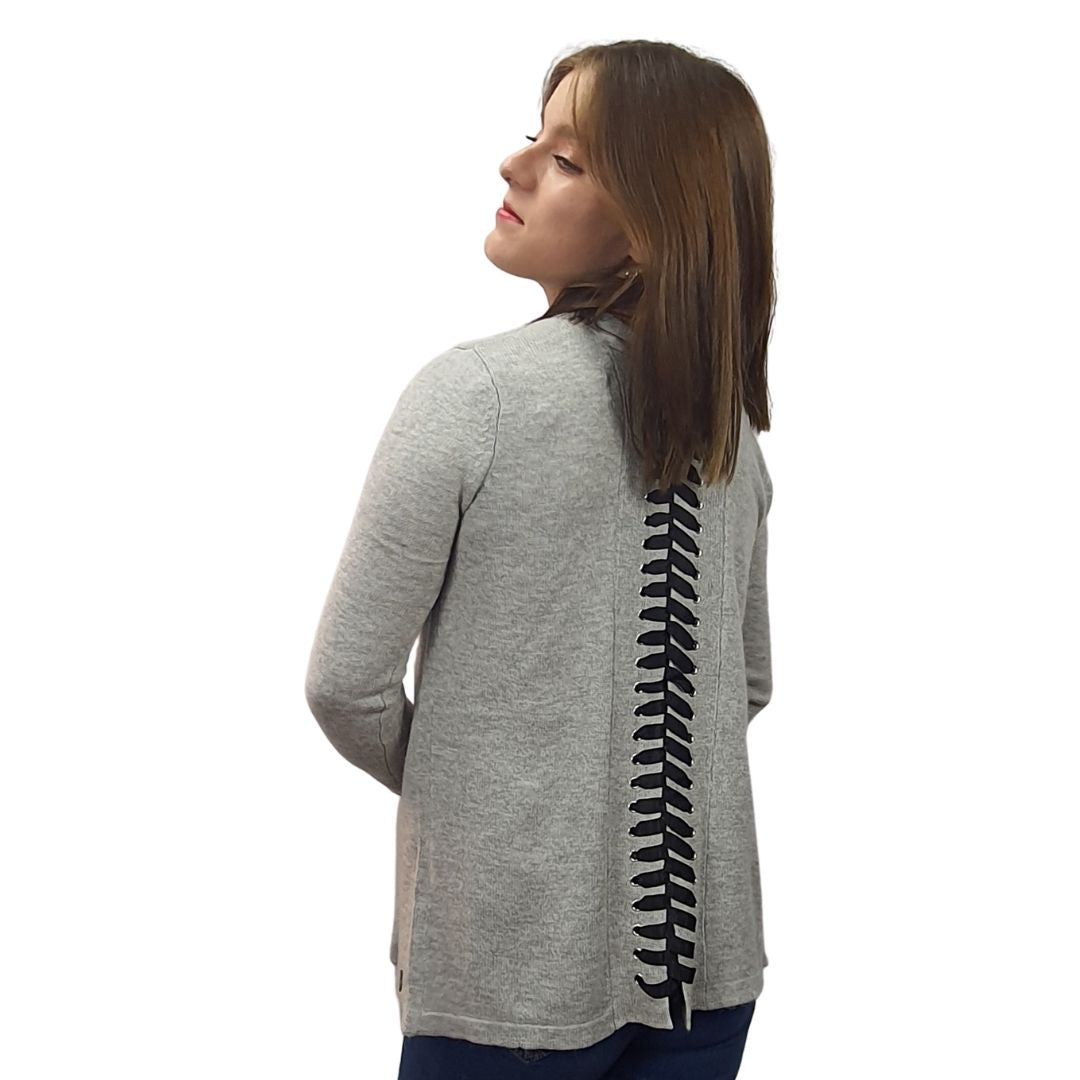 Sweater Rapsodia Roque Gris