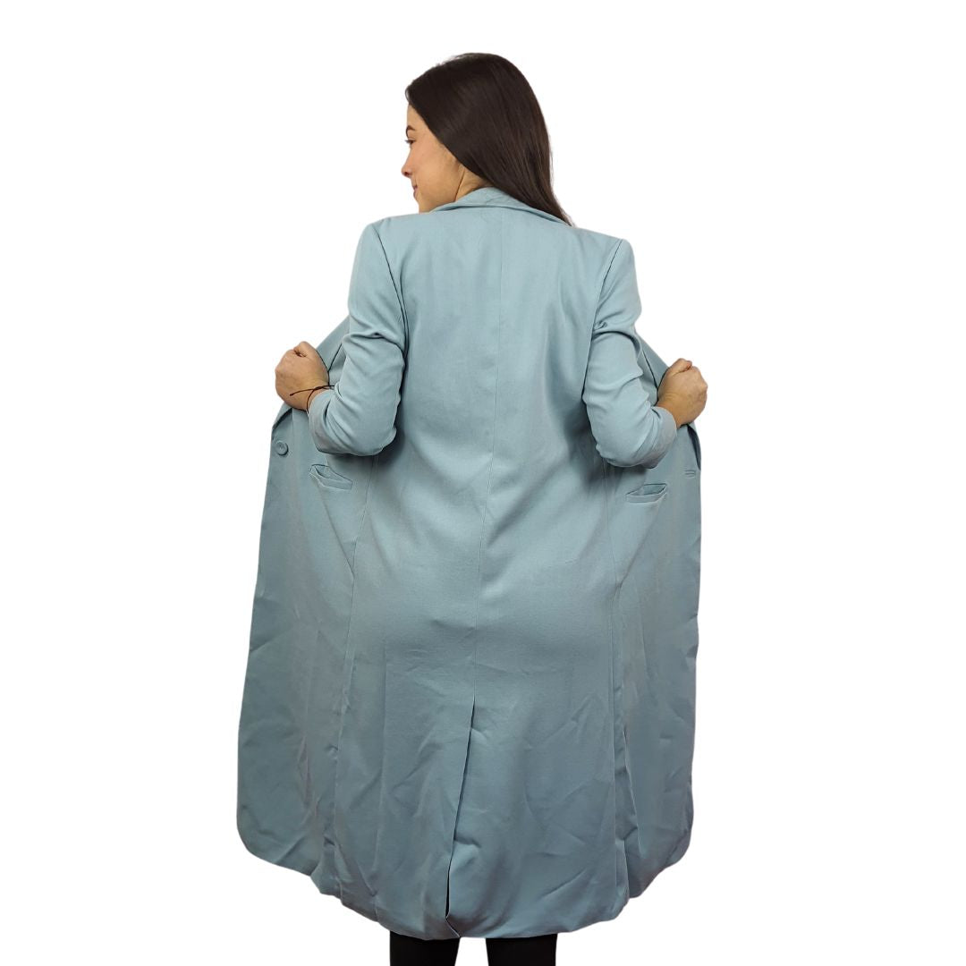Blazer Vero Moda Azul Claro Style FUNCTION 7/8 BLAZER(VMC-MP)