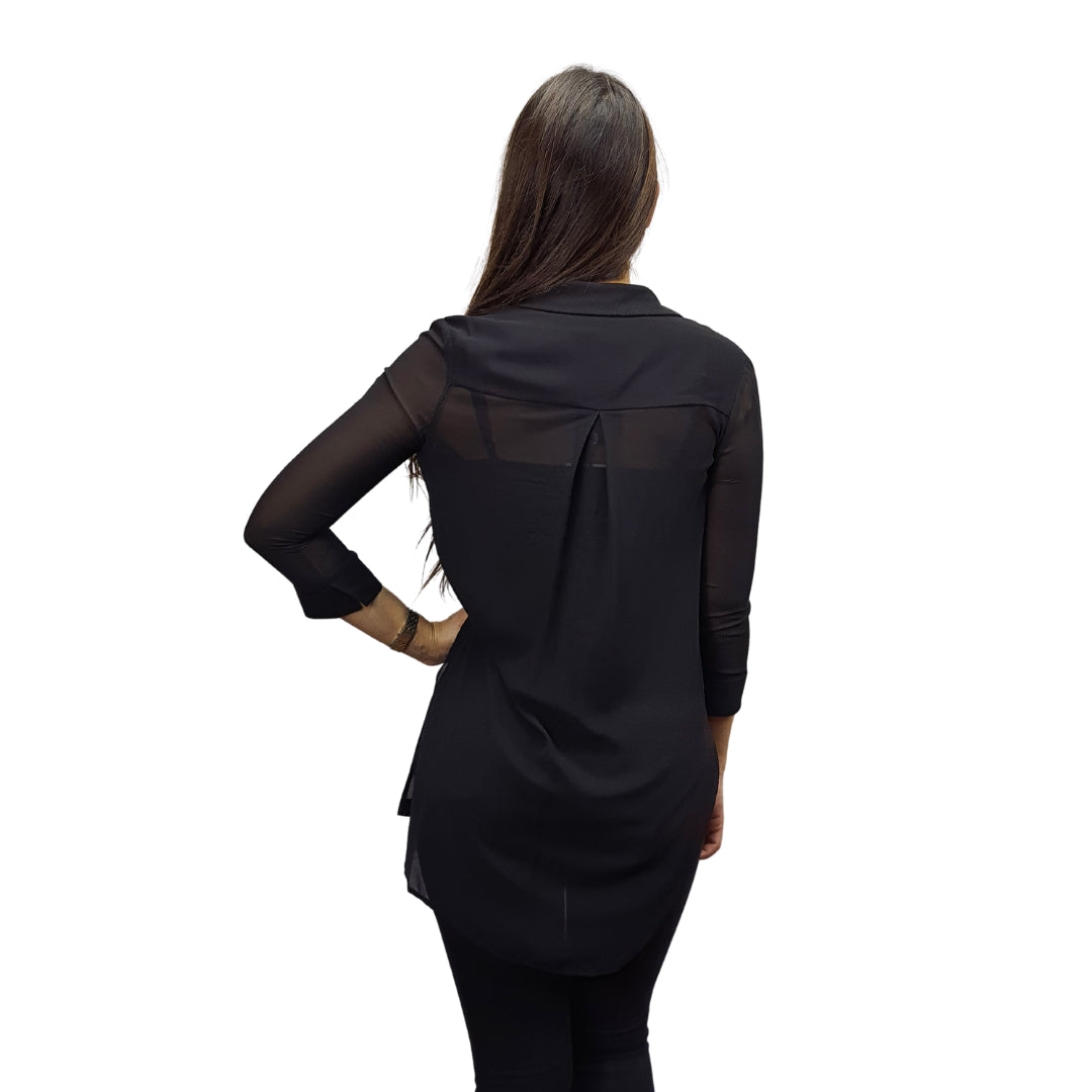 Blazer Vero Moda Negro Style DELI 3/4 BLAZER(MP)