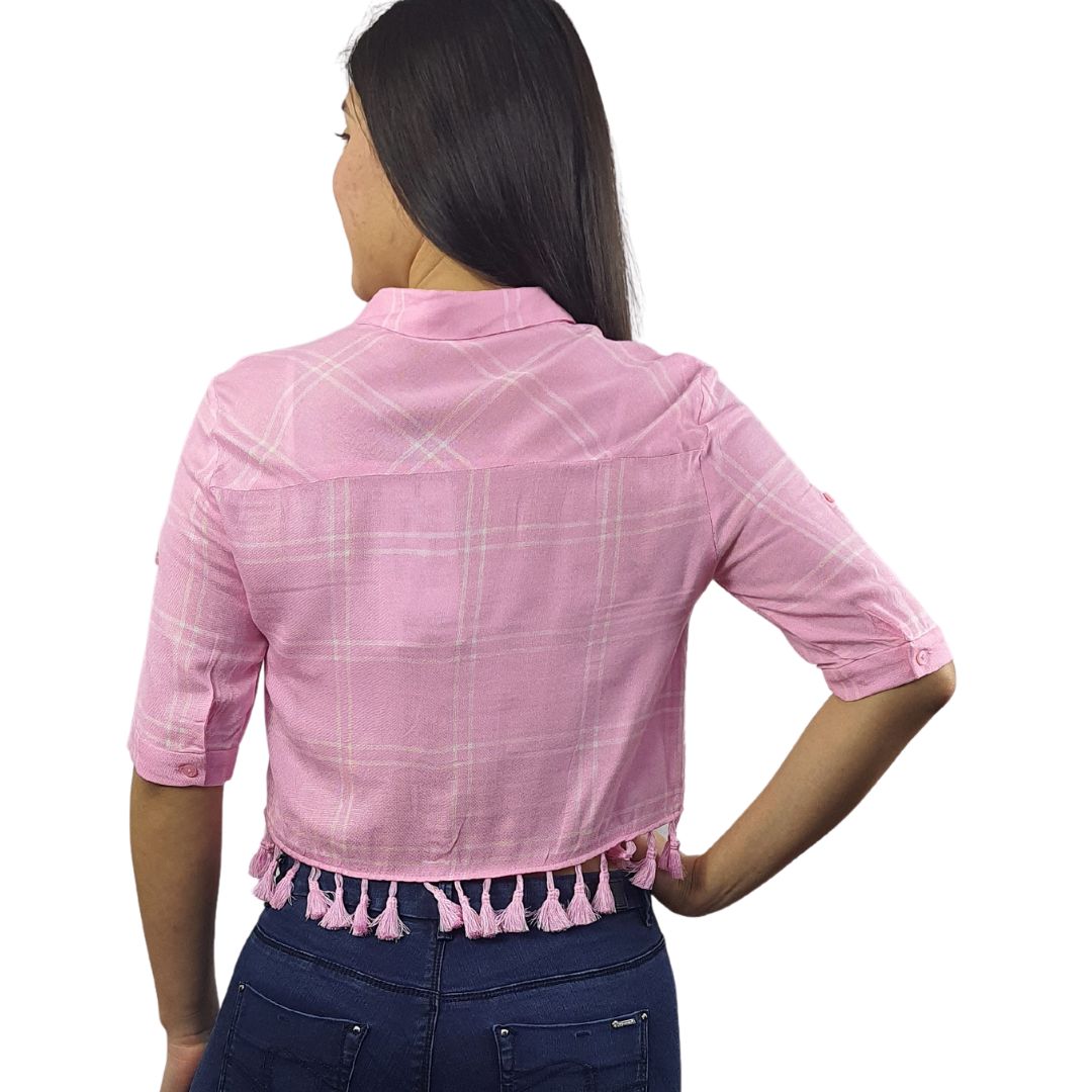 Blusa Vero Moda Rosado Style SISTER 1/2 SHIRT(FL)