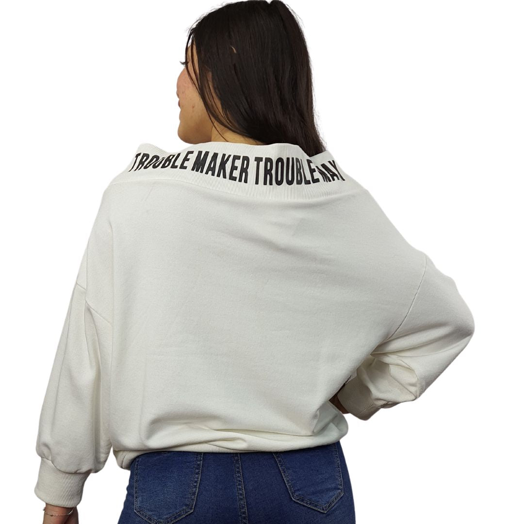 Sweater Vero Moda Blanco Style KIMBERLEY L/S SWEAT(NC)