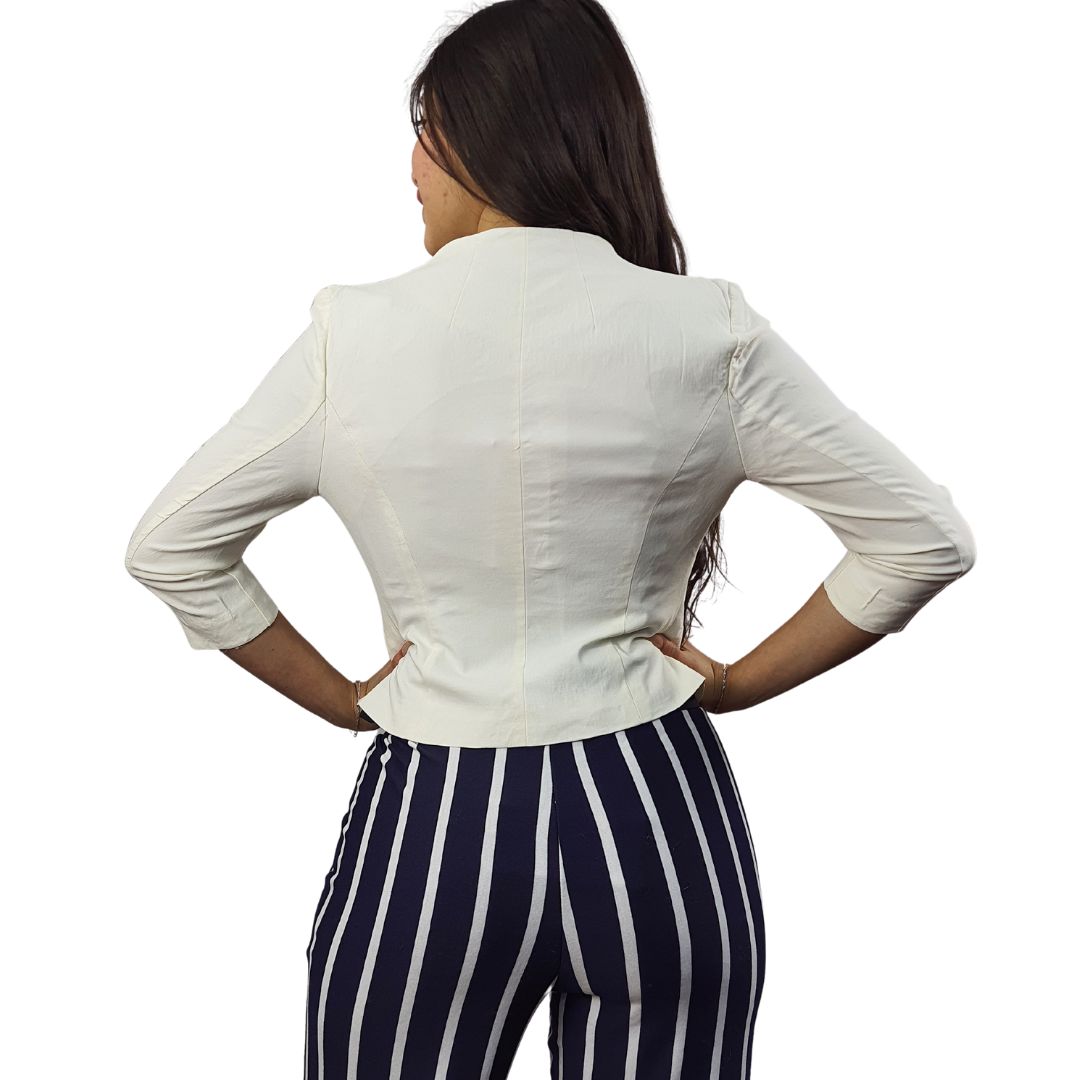 Blazer Vero Moda Blanco Style GABRIEL SUNNY 3/4 BLAZER(HH)
