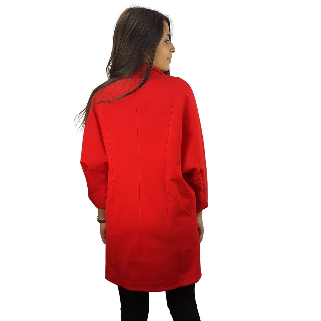 Blazer Vero Moda Rojo Style GLADYS ROAD 3/4 COAT(PM-ET-3)