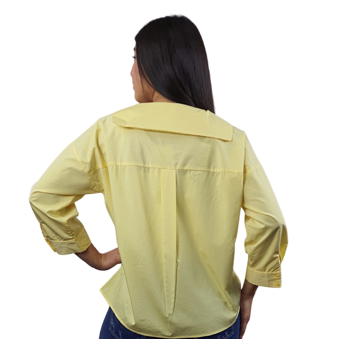 Blusa Vero Moda Amarillo Style COAST LOVE 3/4 SHIRT(FL)