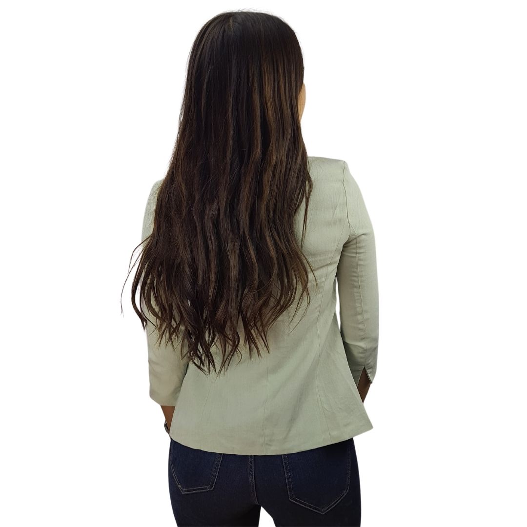 Blazer Vero Moda Verde Style WOODROW 3/4 BLAZER(TP)