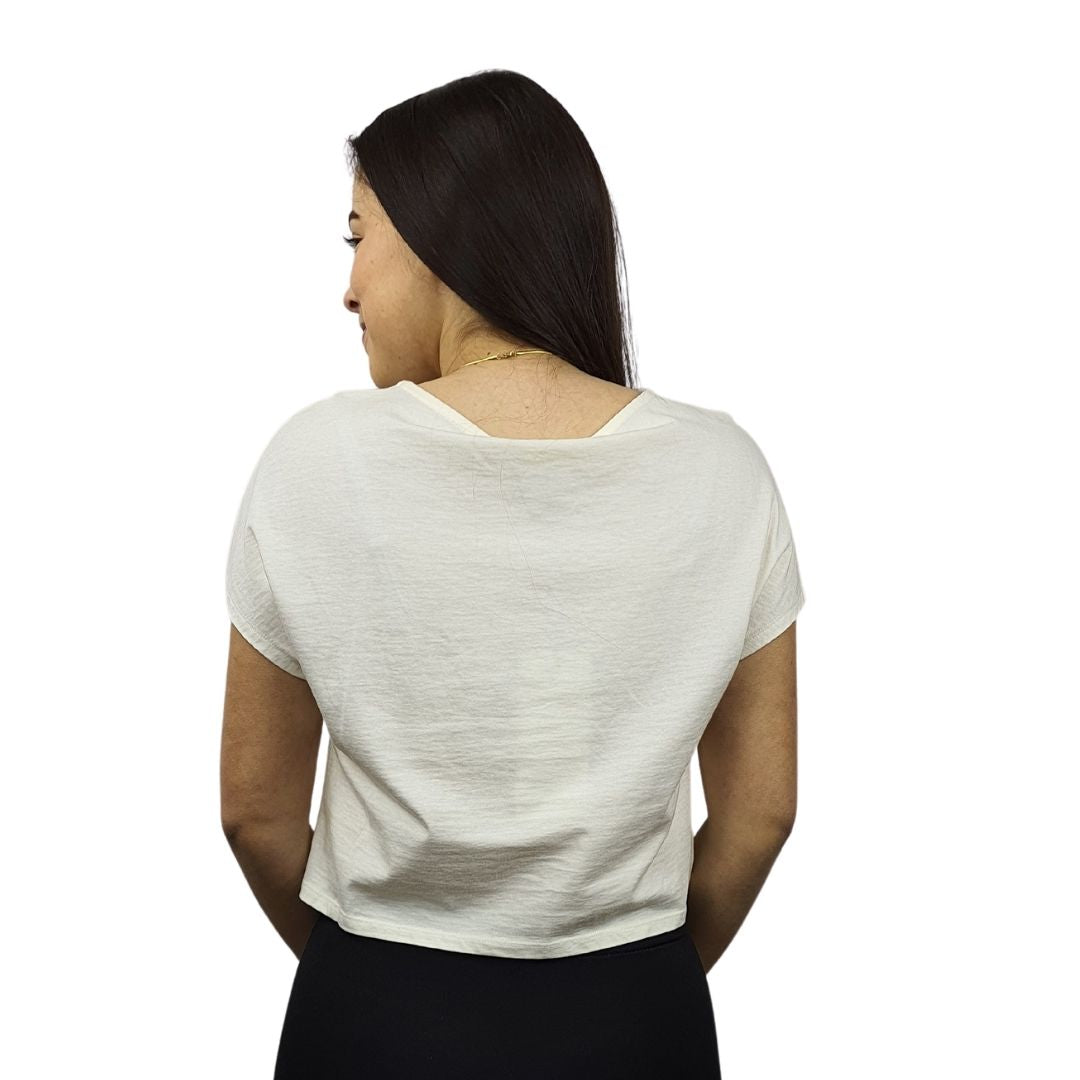 Polera Vero Moda Blanco Style KIMBERLY S/S TOP(NE-CT-3)