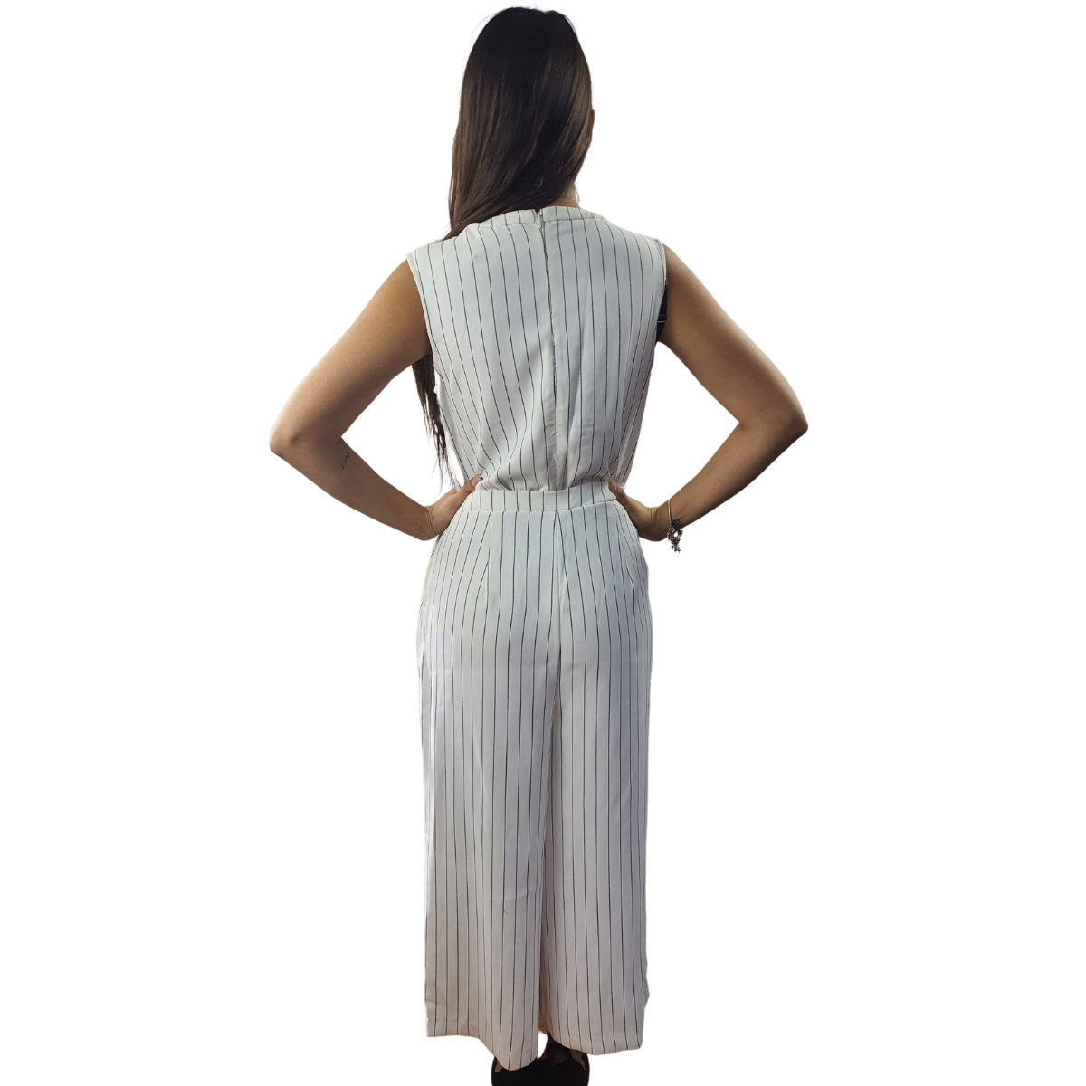 Entero Vero Moda Blanco Style GREAT 7/8 LOOSE CATSUIT(PM-ET-2)