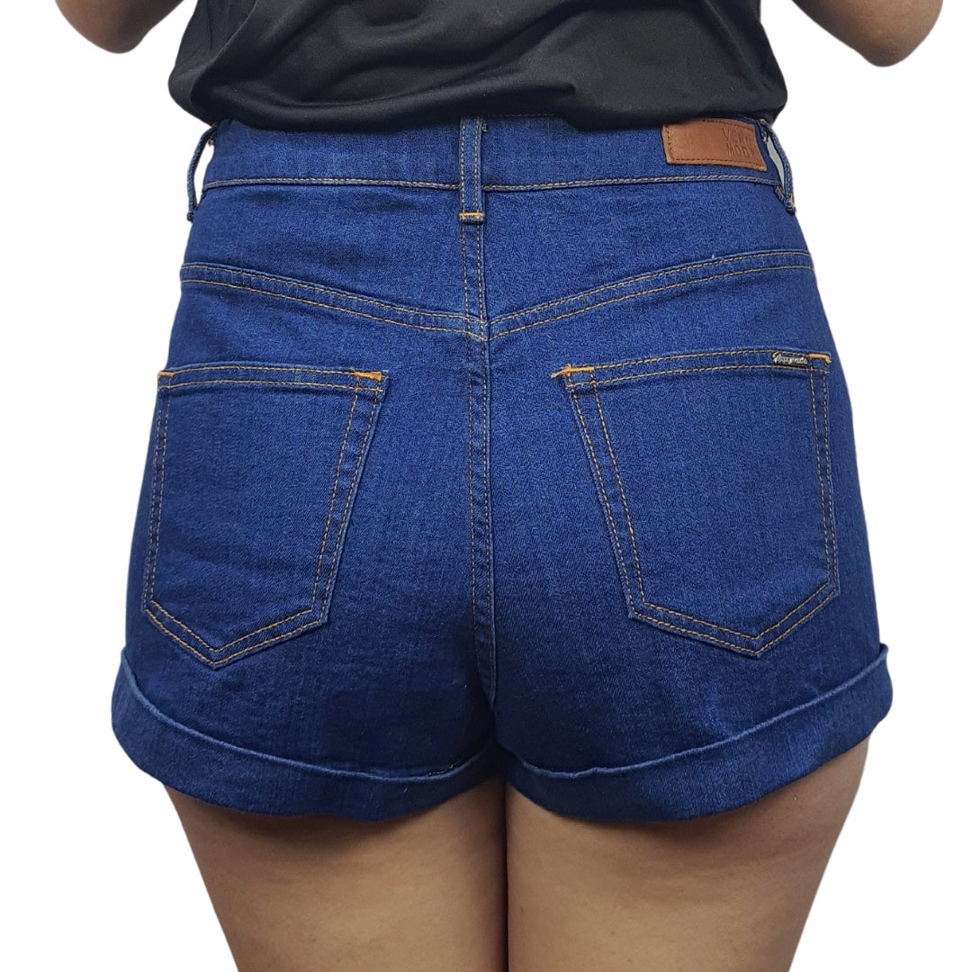 Short Vero Moda Azul Style INDUGE HW DENIM SHORTS(MP)