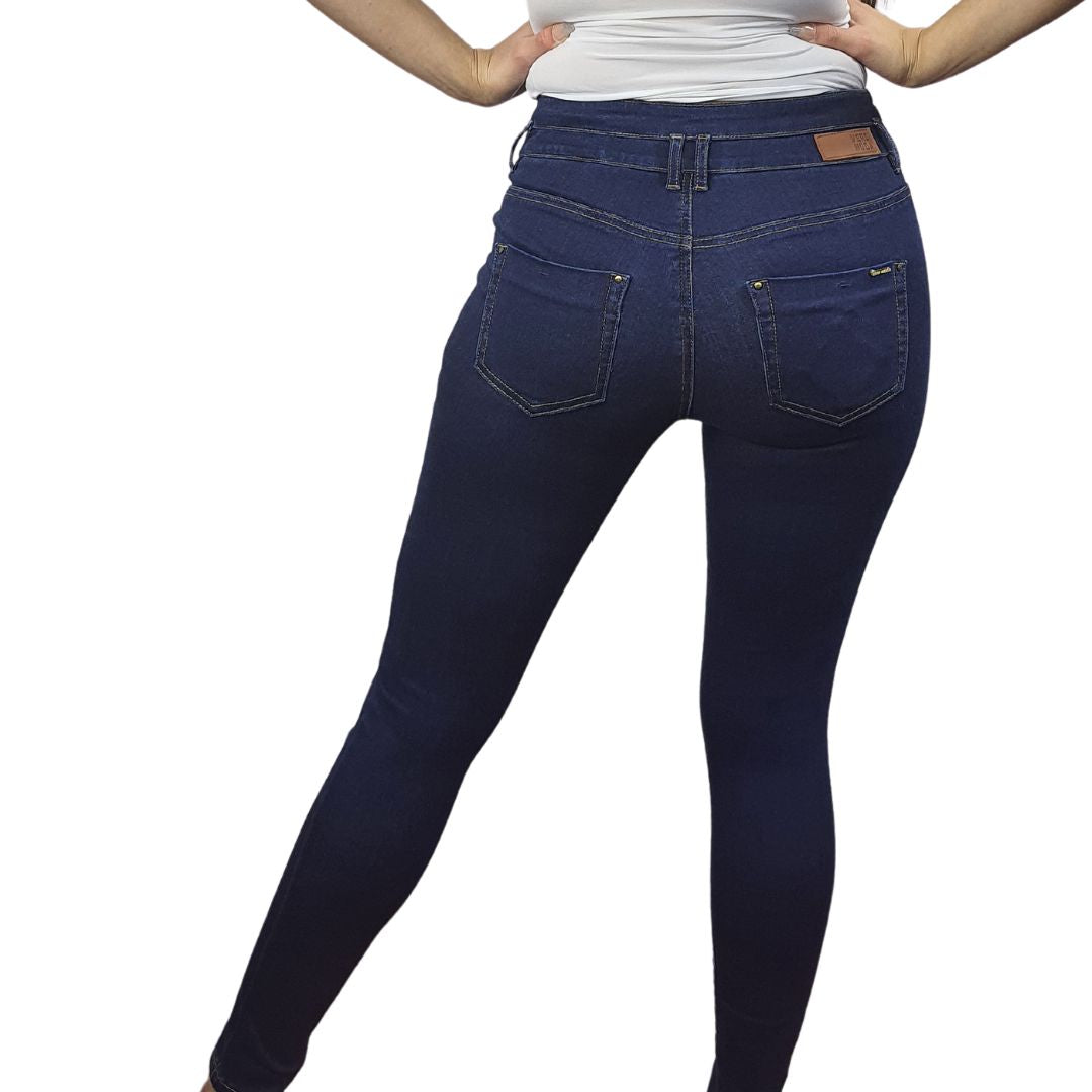 Jeans Vero Moda Azul Style SAKE MW X-SLIM JEANS(BT)