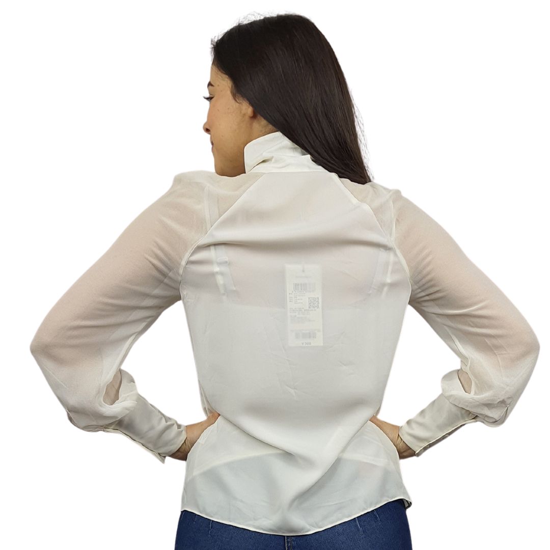 Blusa Vero Moda Blanco Style ZEAL L/S SHIRT(VMC-BN-ES-2)