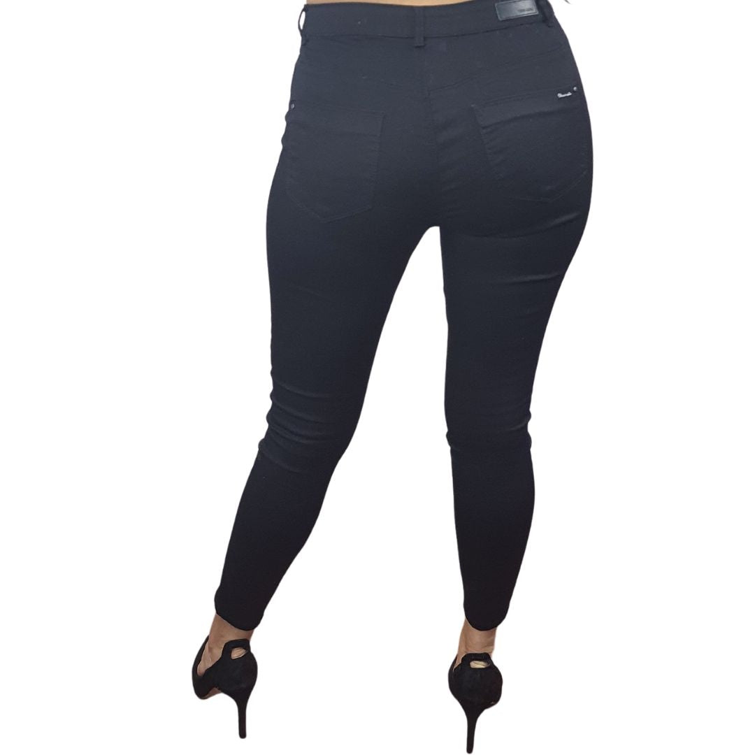 Jeans Vero Moda Negro Style PROSPECT 9/10 MW X-SLIM JEANS(NR)