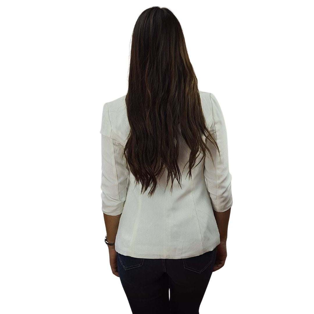 Blazer Vero Moda Blanco Style RITA 3/4 BLAZER(VMC-MM)