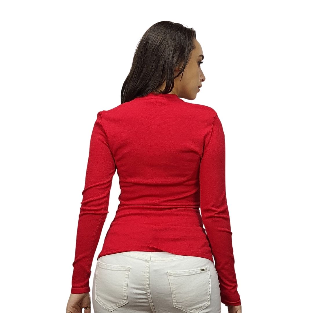 Sweater Vero moda Rojo Style LIKE L/S KNIT(VMC-BT)