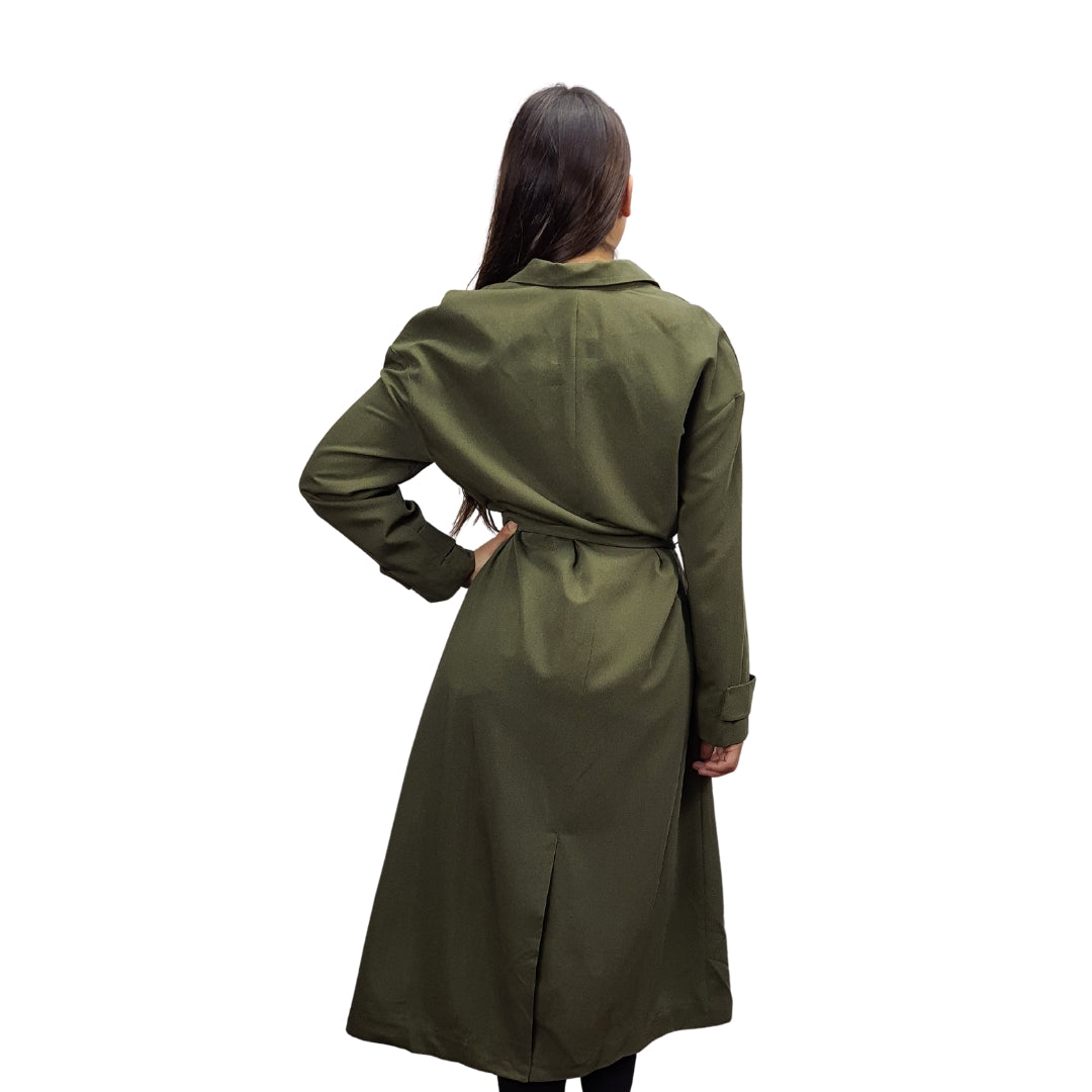 Blazer Vero Moda Verde Style KATTE L/S COAT(VMC-NL)