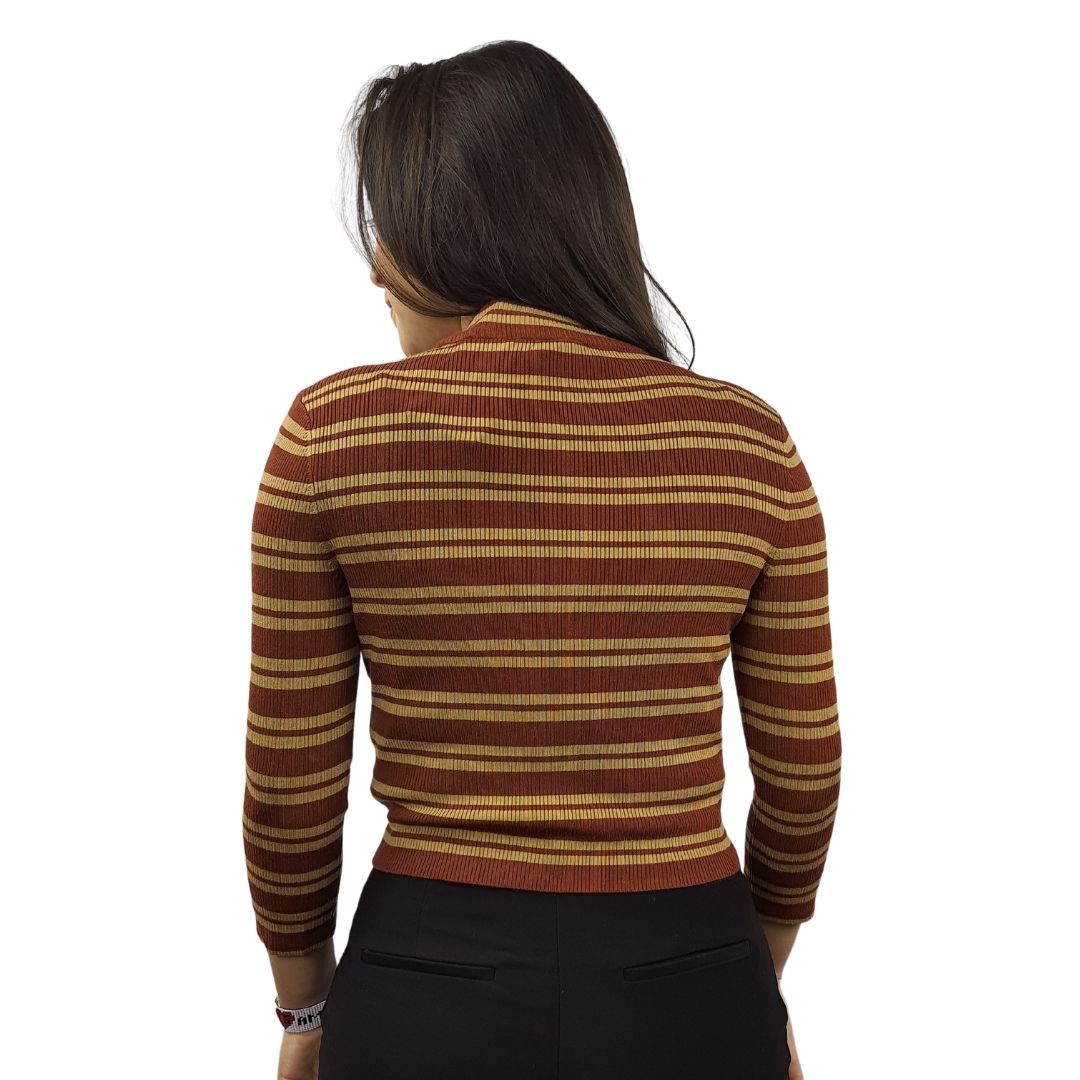 Sweater Vero Moda Marron Style JADE 3/4 KNIT(BN-ET-2)
