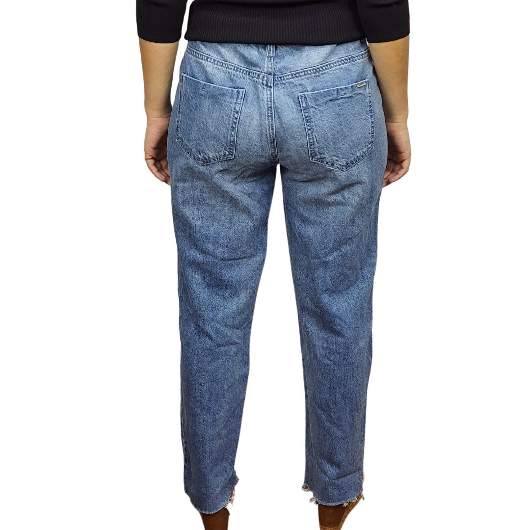 Pantalon Vero moda Style GENEROUS 9/10 MW SLIM STRAIGHT JEANS(NR)