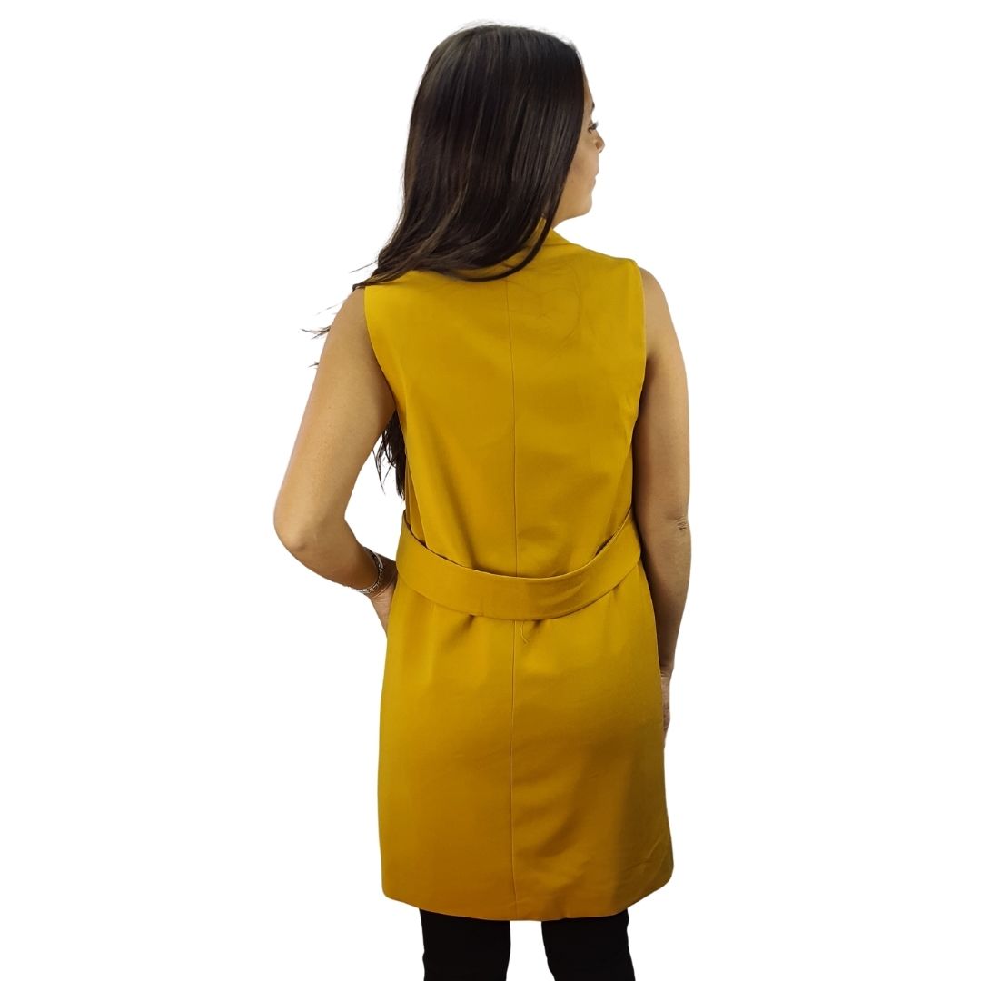 Blazer Vero moda Mostaza Style NINA WAISTCOAT(NC)