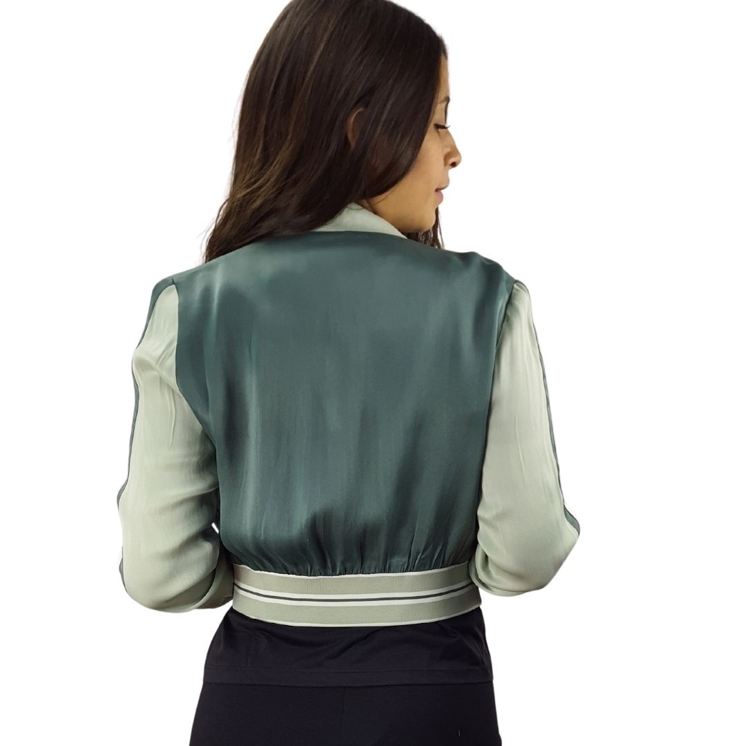 CortaViento Vero Moda Verde Style TIM L/S JACKET(TP)