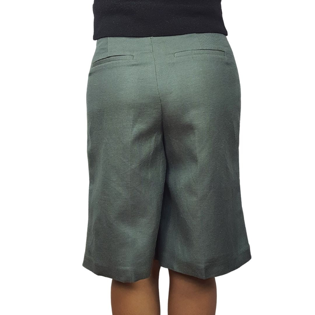 Short Vero Moda Verde Style KAREN 1/2 STRAIGHT PANTS(VMC-NE-EC-2)