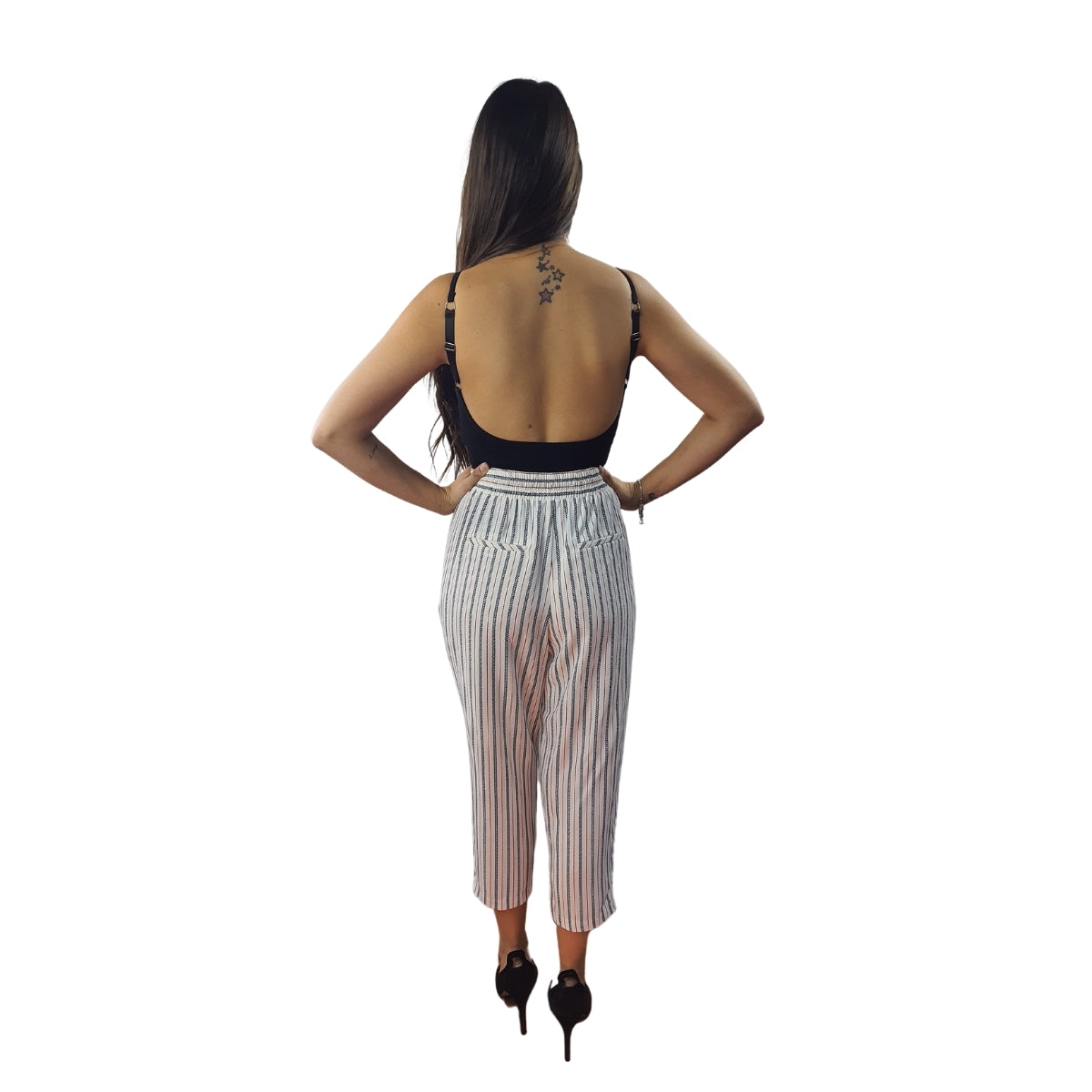 Pantalon Vero Moda Blanco Style SKILL 7/8 CARROT PANTS(HH)