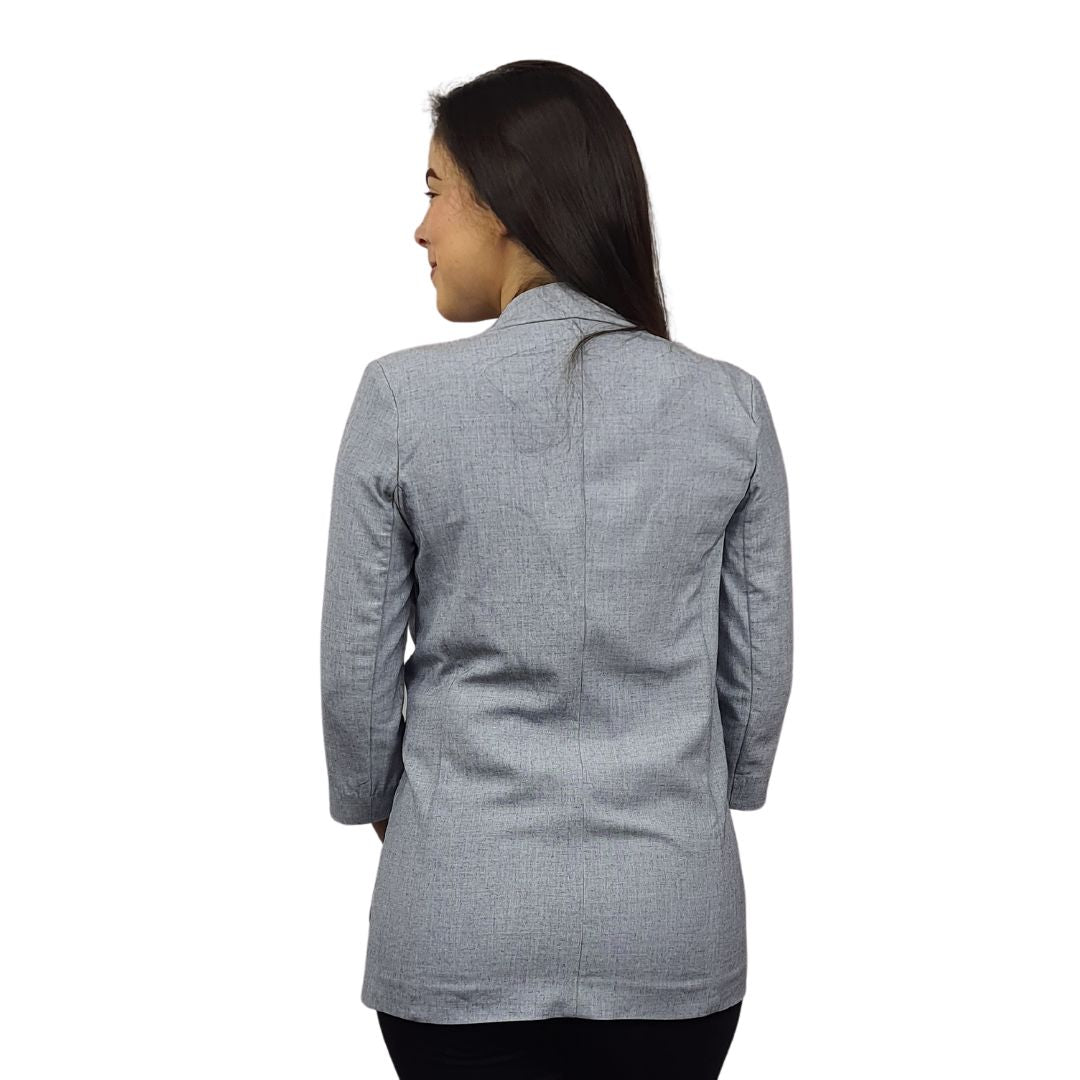 Blazer Vero Moda Gris Style VANESSA MELANGE 3/4 BLAZER(VMC-TP)