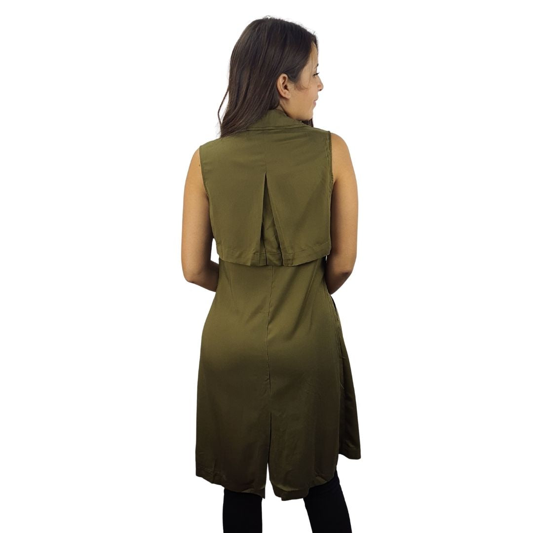 Chaleco Vero Moda Verde Style MAX WAISTCOAT(VMC-NC)