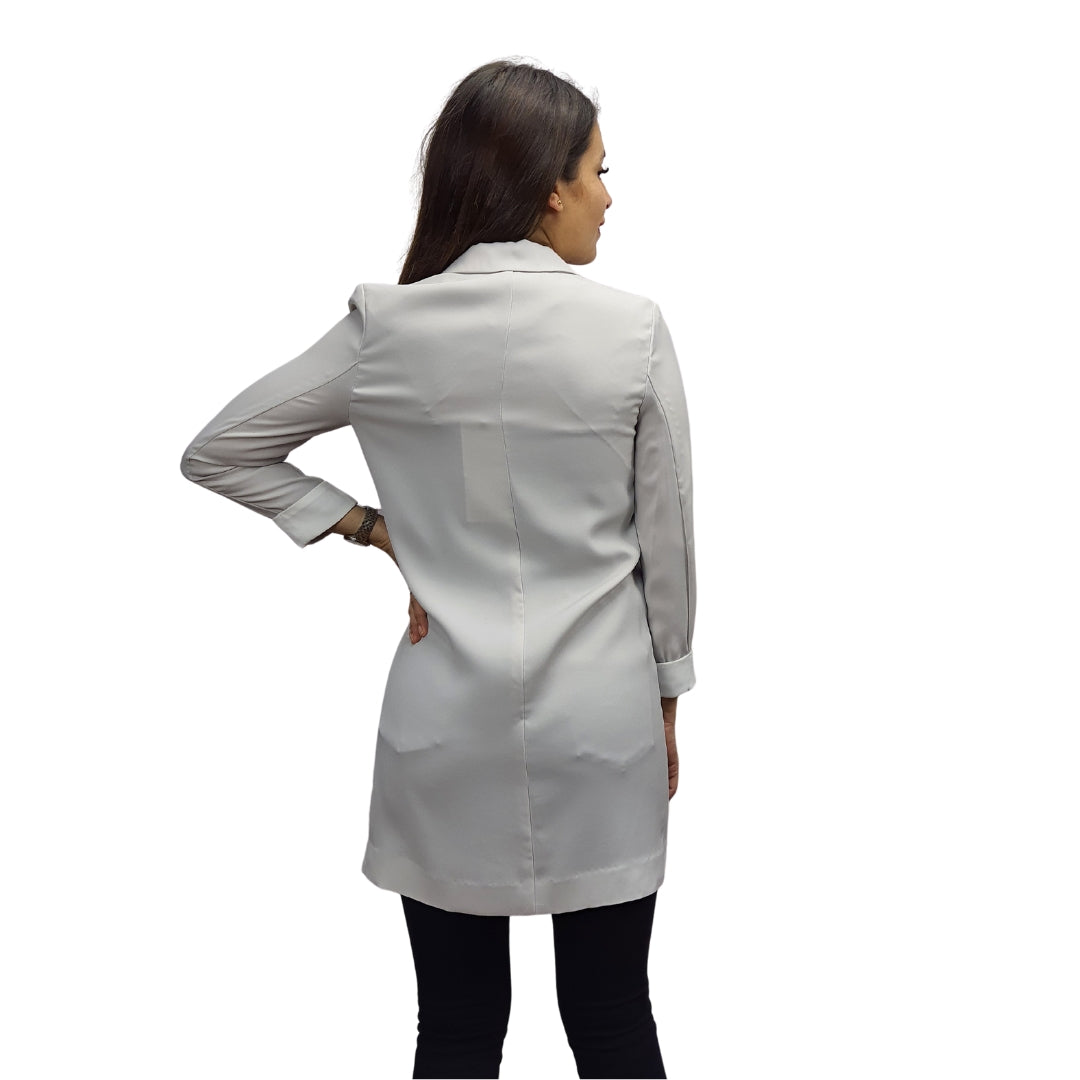 Blazer Vero Moda Gris Claro Style JESSICA 7/8 BLAZER(VMC-SD)