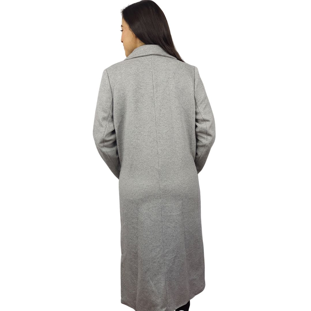 Blazer Vero Moda gris Style EC LAST LONG L/S WOOL COAT(EL)