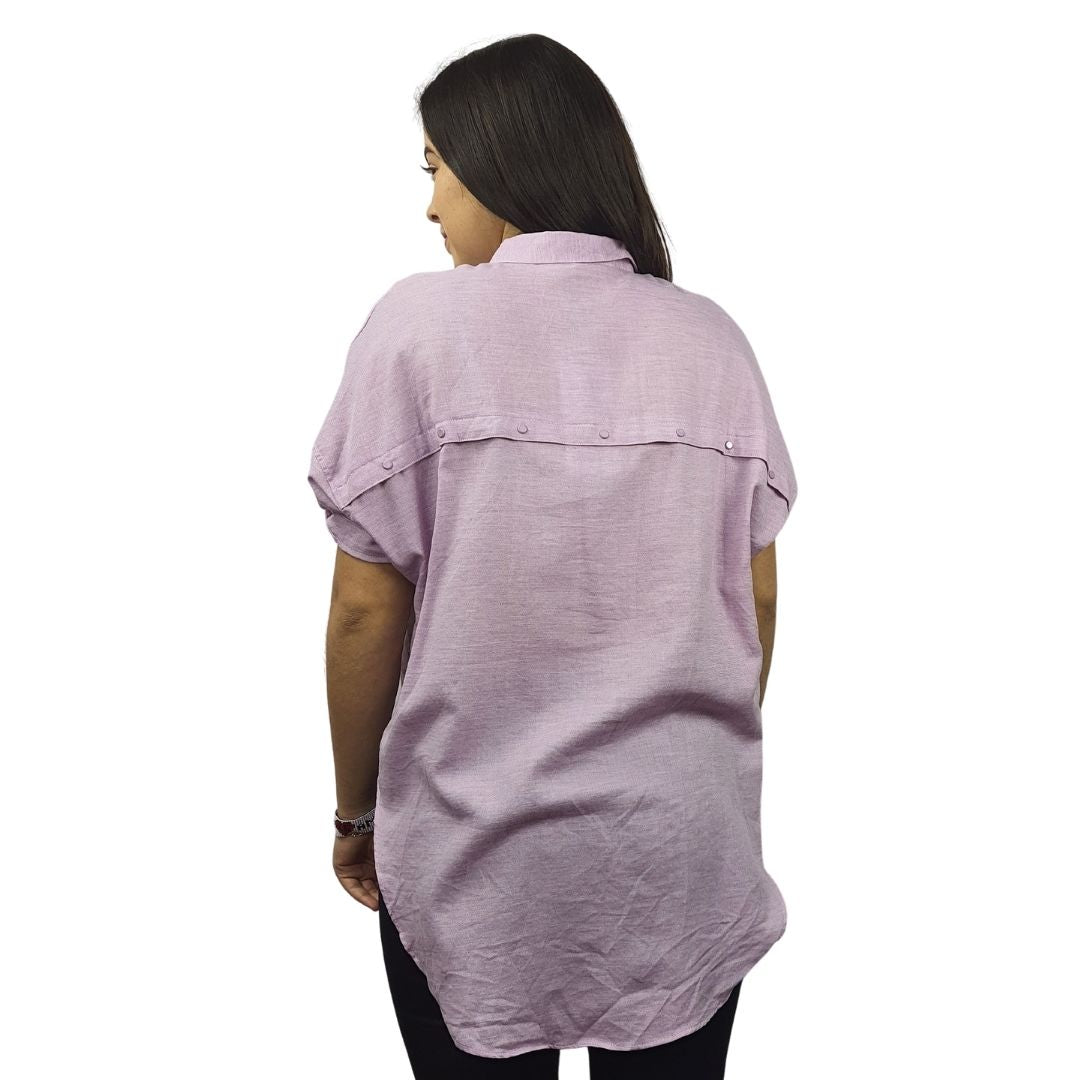 Blusa Vero Moda Rosado Style FACIAL 1/2 SHIRT(MM)