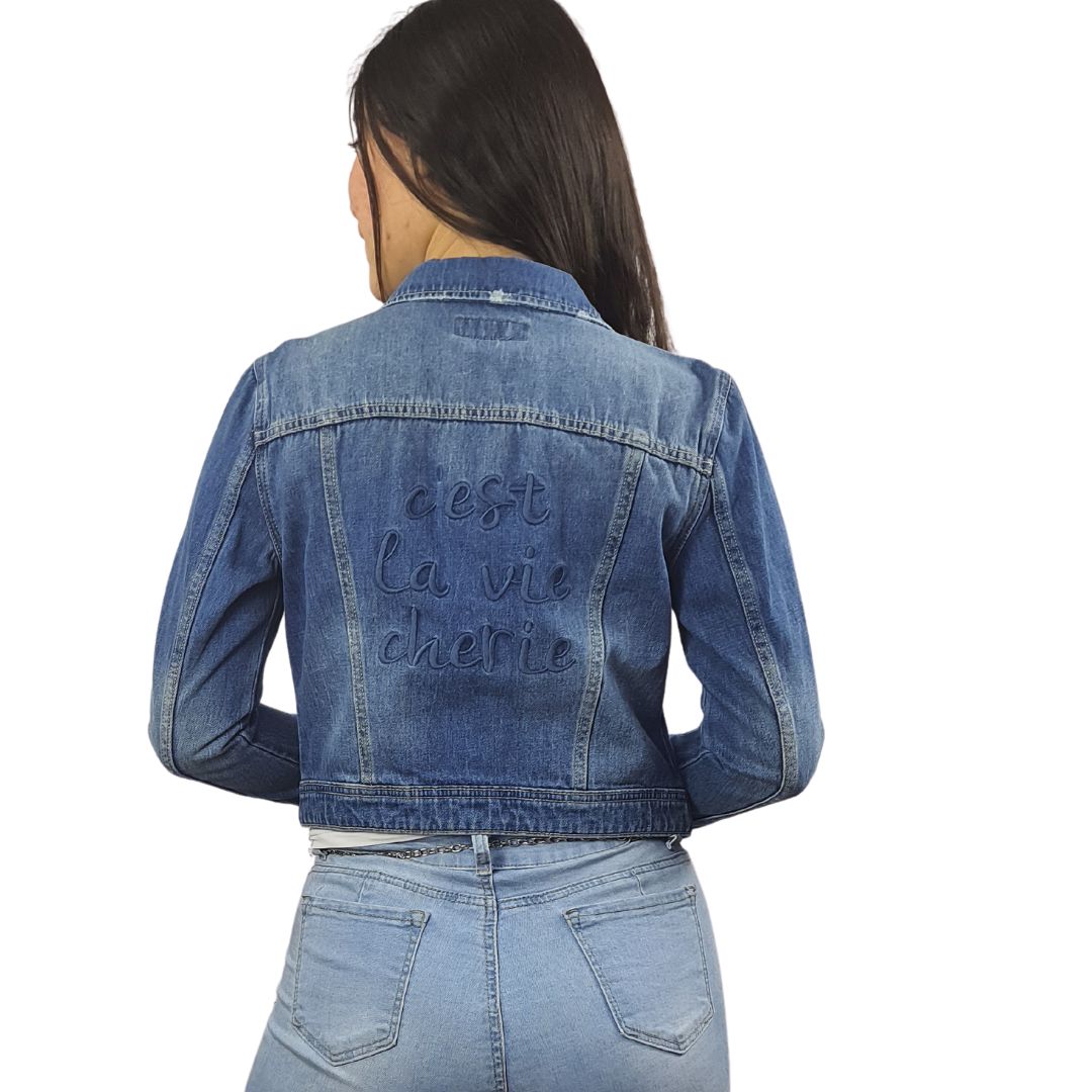 Chaqueta Vero Moda Azul Style BIRDY DENIM JKT(RN)