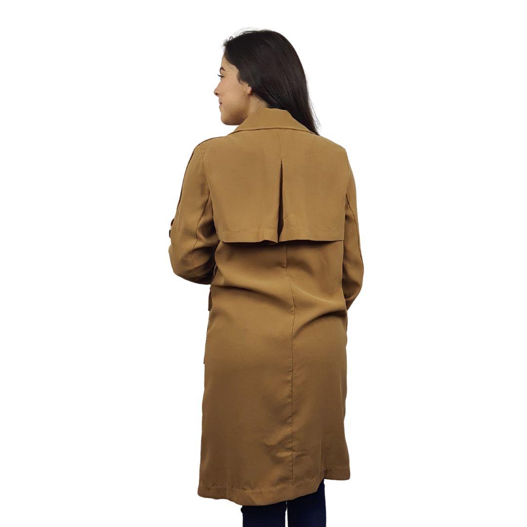 Blazer Vero Moda Marron Claro Style BAYER L/S COAT(NC)