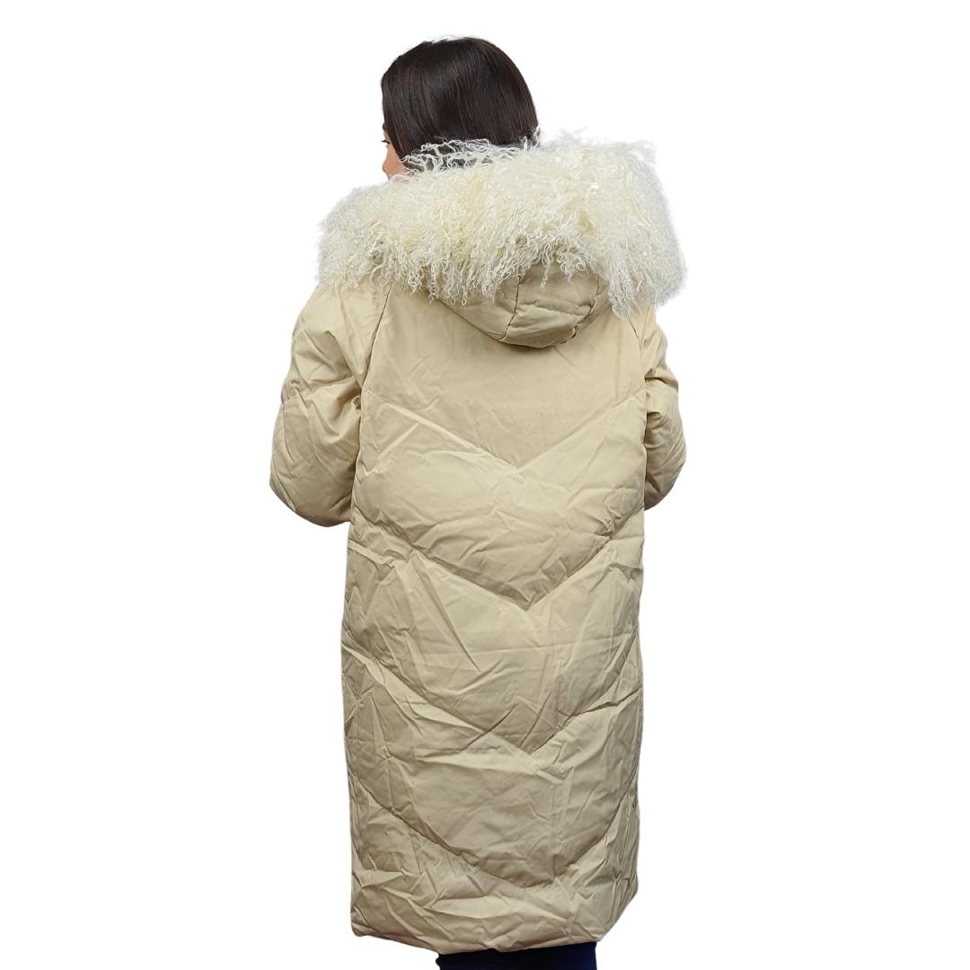 Parka Vero Moda Beige Style CARAMEL L/S DOWN COAT(VMC-AL)