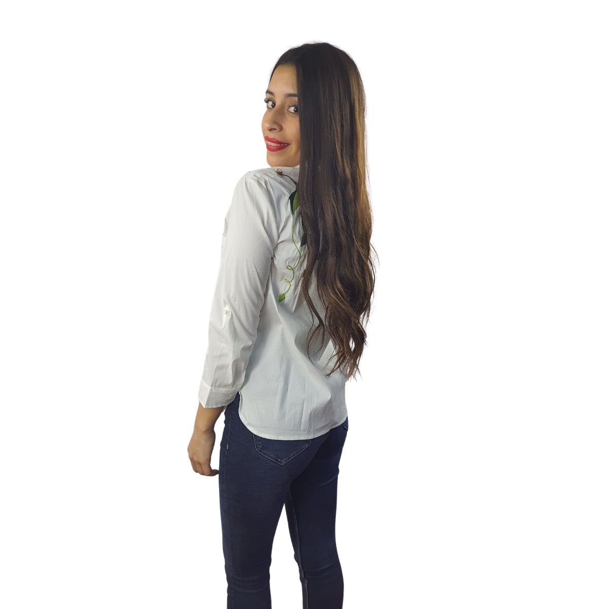 Blusa Vero Moda Blanco Style PHILOSOPHY SOLID 3/4 SHIRT(HH)