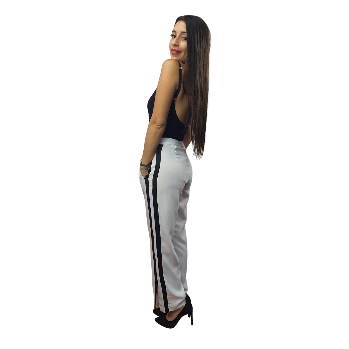 Pantalon Vero Moda Blanco Style RAE LOOSE PANTS(SL)