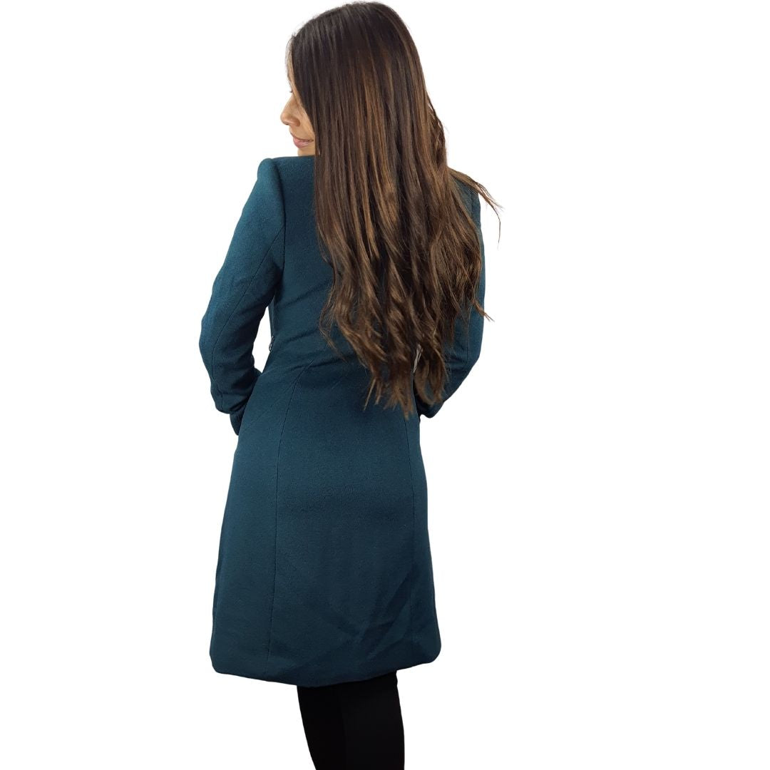 Blazer Vero Moda Verde Style AROUSAL L/S WOOL COAT(NL)