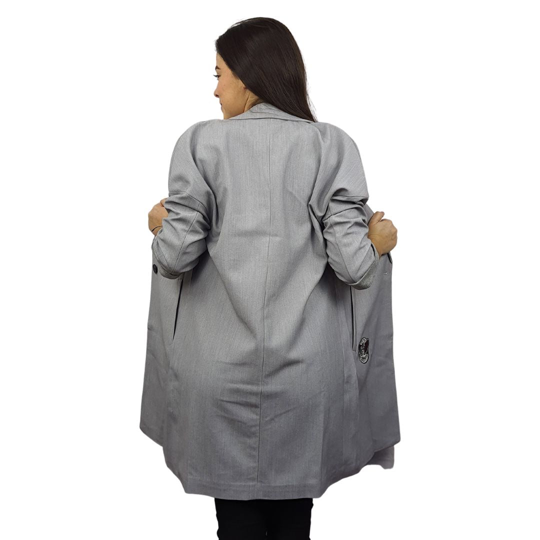 Blazer Vero Moda Gris Style IMOGENE L/S BLAZER(NL)