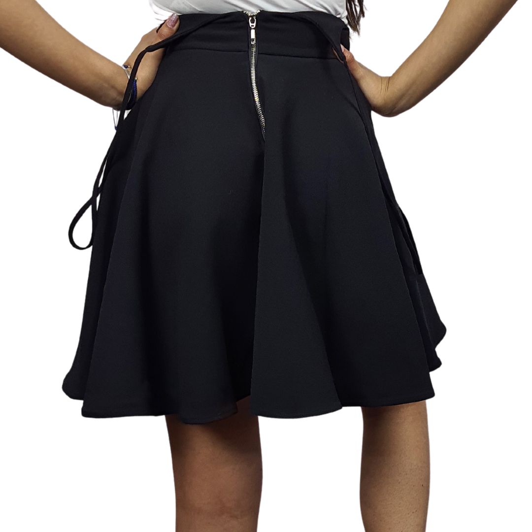 Falda Vero Moda Negro Style SALUT MINI SKIRT(MP)