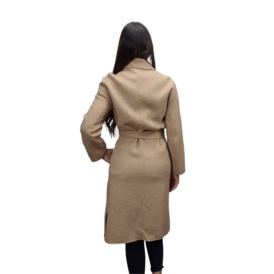 Tapado Vero Moda Beige Style GRAPE DF L/S WOOL COAT(VMC-DR)
