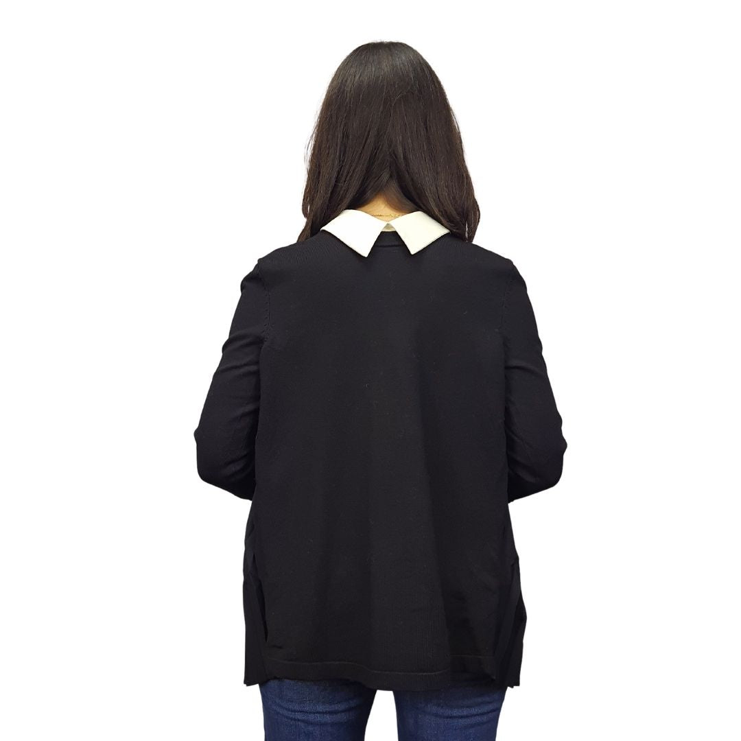 Sweater Vero moda Negro Style PIERROT L/S KNIT(VMC-PM-EC-1)