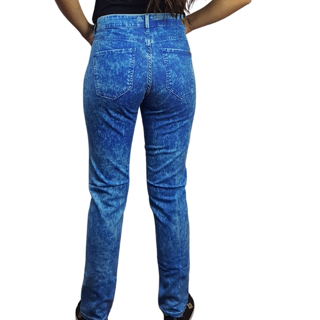 Jen Rapsodia Queen Donna Batik Azul