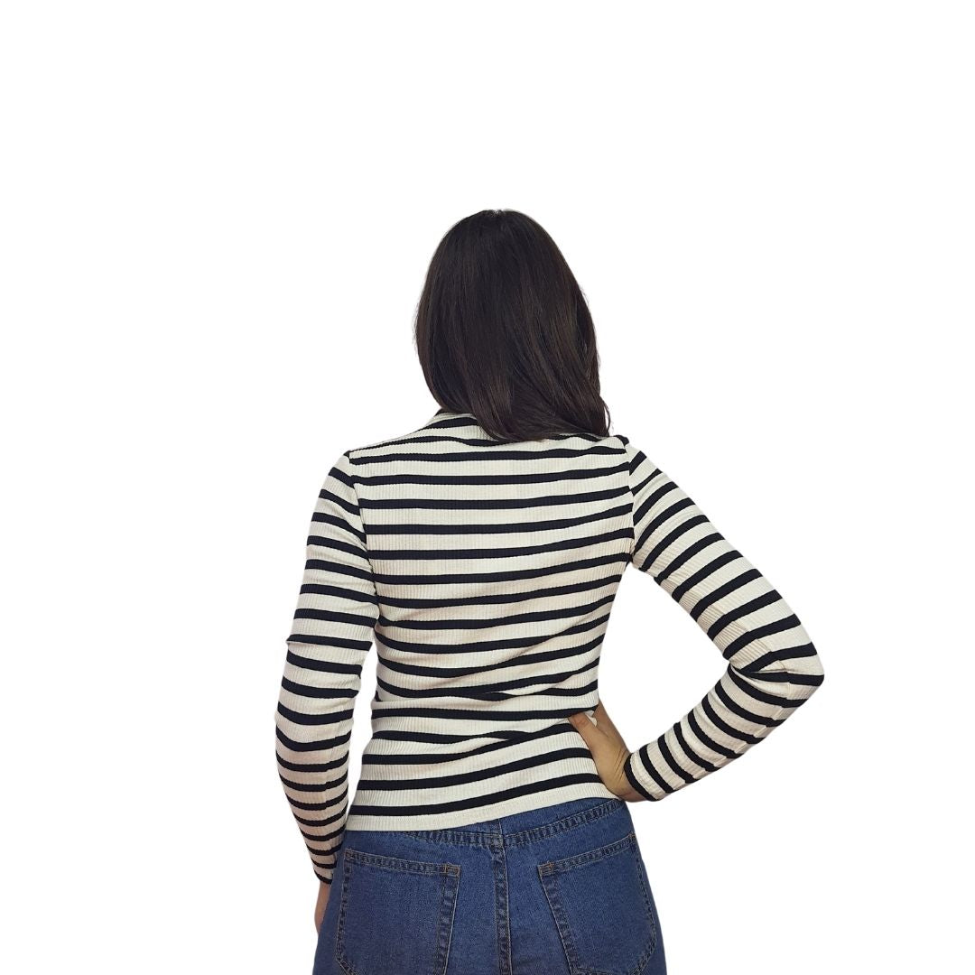 Blusa Vero Moda Blanco Style BOTTY L/S TOP(PM)