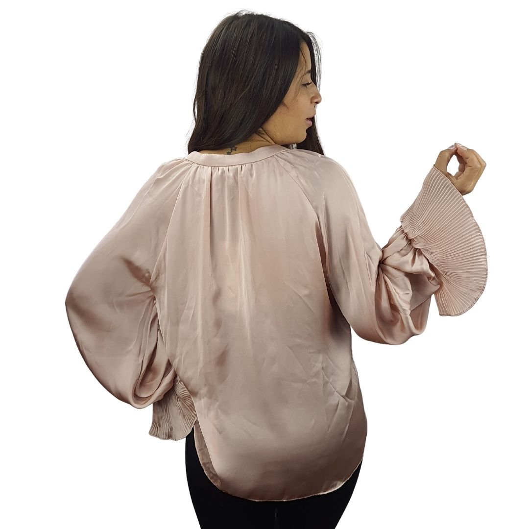 Blusa Vero Moda Rosa Vieja Style EAGER L/S SHIRT(VMC-DR)