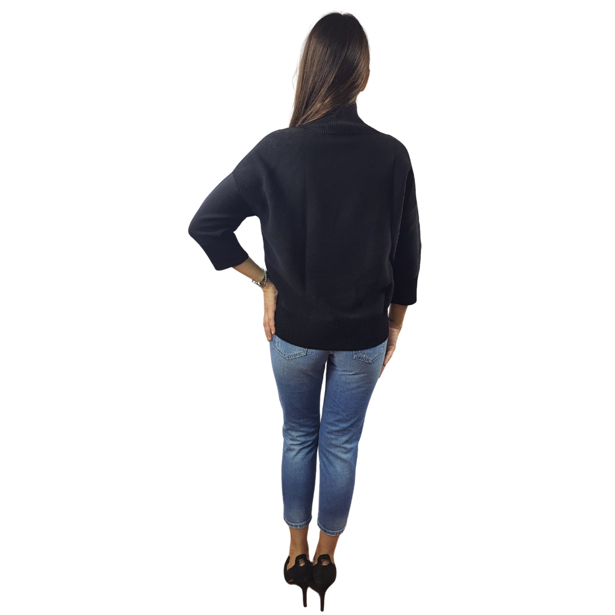 Sweater Vero Moda Negro Style DRY 7/8 KNIT(NL)