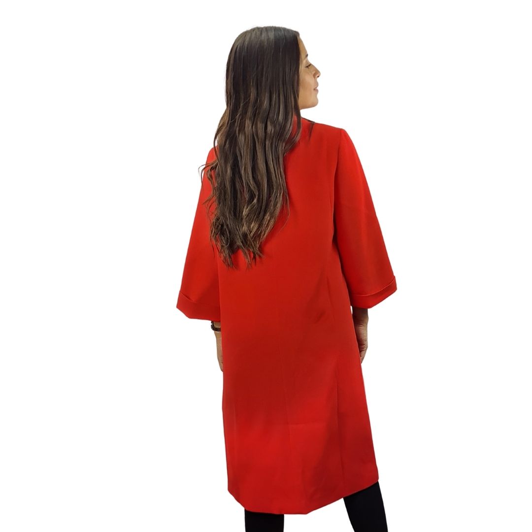 Blazer Vero Moda Rojo Style JENNIFER 3/4 BLAZER(PM-ET-2)
