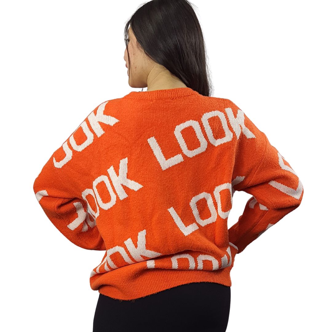 Sweater Vero Moda Naranja Style SLEEVE L/S KNIT(AL)