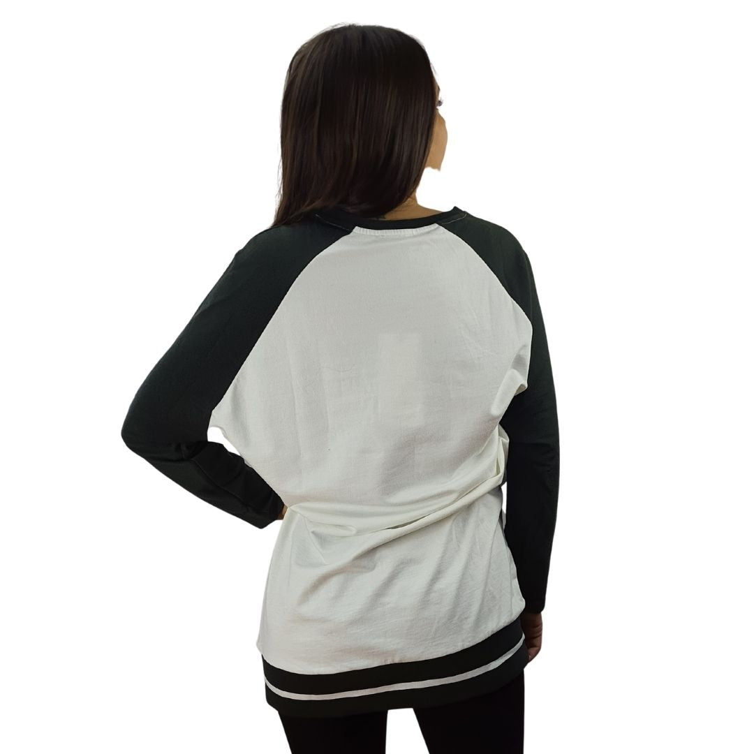 Blusa Vero moda Verde Style MELANIE L/S TOP(PM-CT-2)